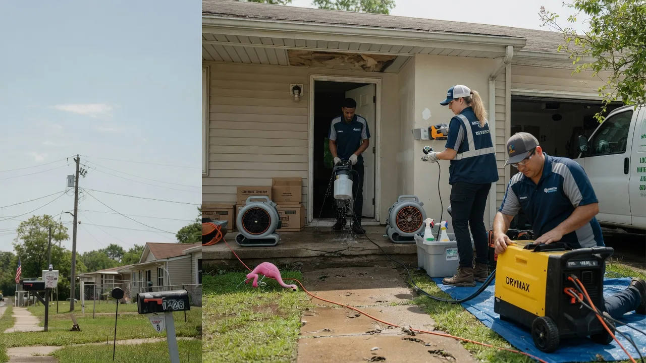 Storm Damage Water Removal in Huntingburg, IN near me